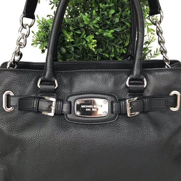 Michael Kors Black Hamilton EW Tote - Picture 2 of 8